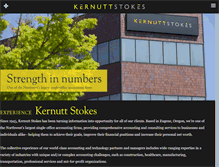 Tablet Screenshot of kernuttstokes.com
